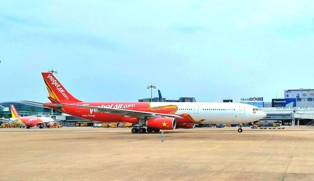 Vietjet nhận thêm máy bay mới Airbus A330 